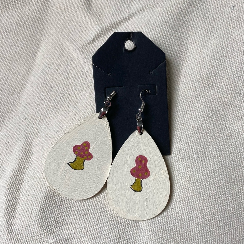 Mushroom Earrings